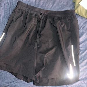 Nike running shorts with compression